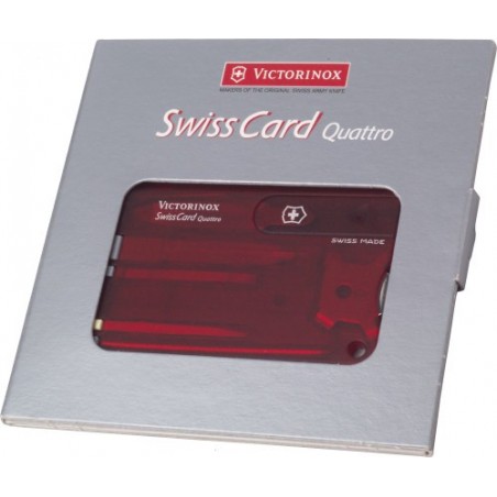 Multiherramienta Victorinox SwissCard Quatro de nailon