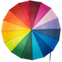 Paraguas multicolor de...